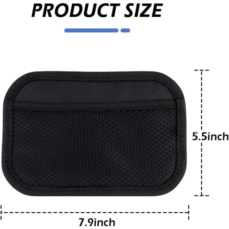 Organizador de bolsillo para coche, bolsa de almacenamiento Universal para teléfono móvil, red de malla extraíble, organizador para respaldo de