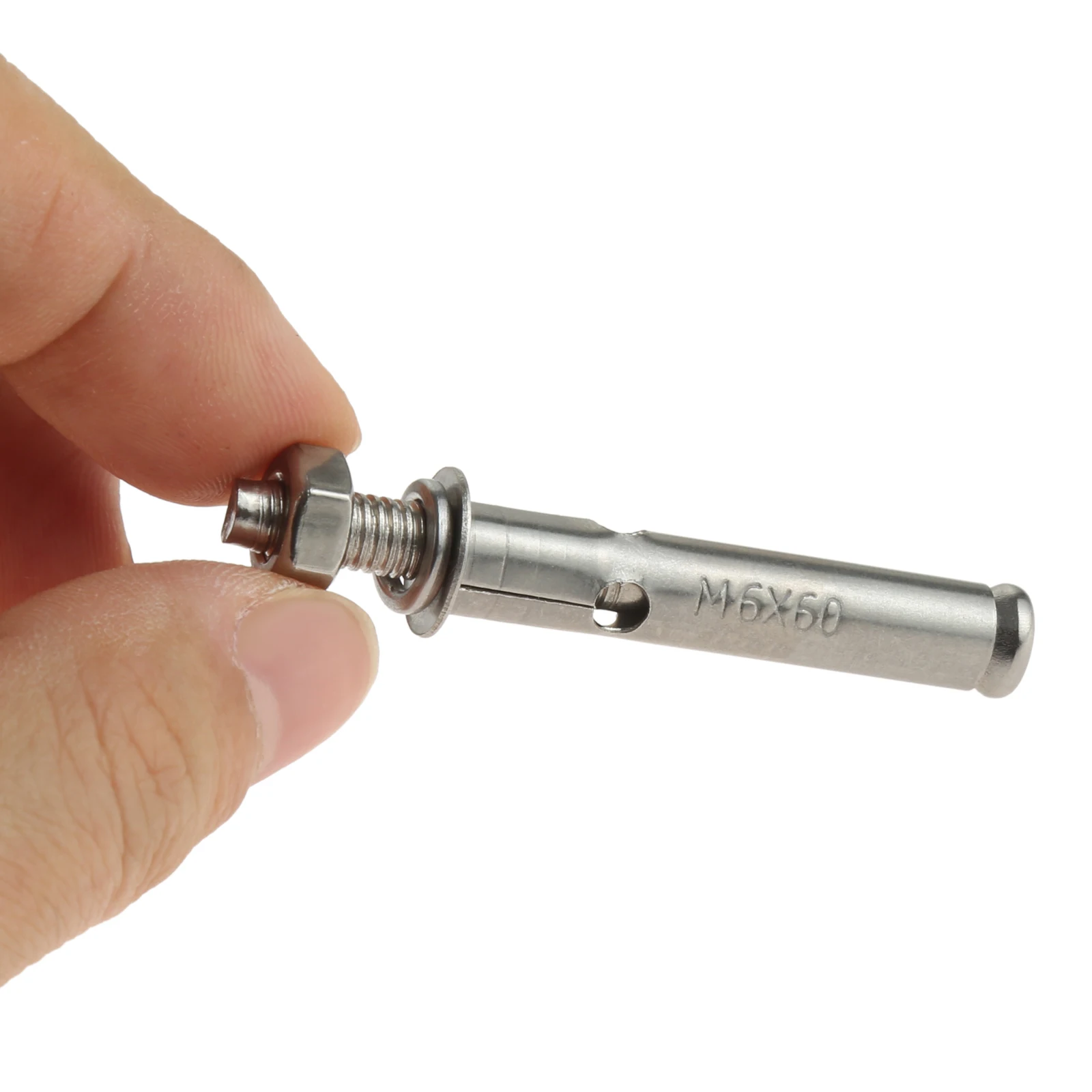 1/3/5Pcs Expansion Hook Bolt Concrete Accessories Parts M6x60mm Stainless Steel Expansion Bolts Screws Concrete Anchors Bolts