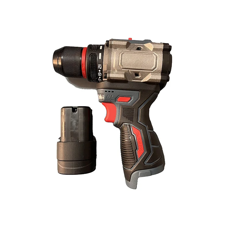 Metal Body Portable Handheld Power Tools Rechargeable Electric Brushless Electric Drill