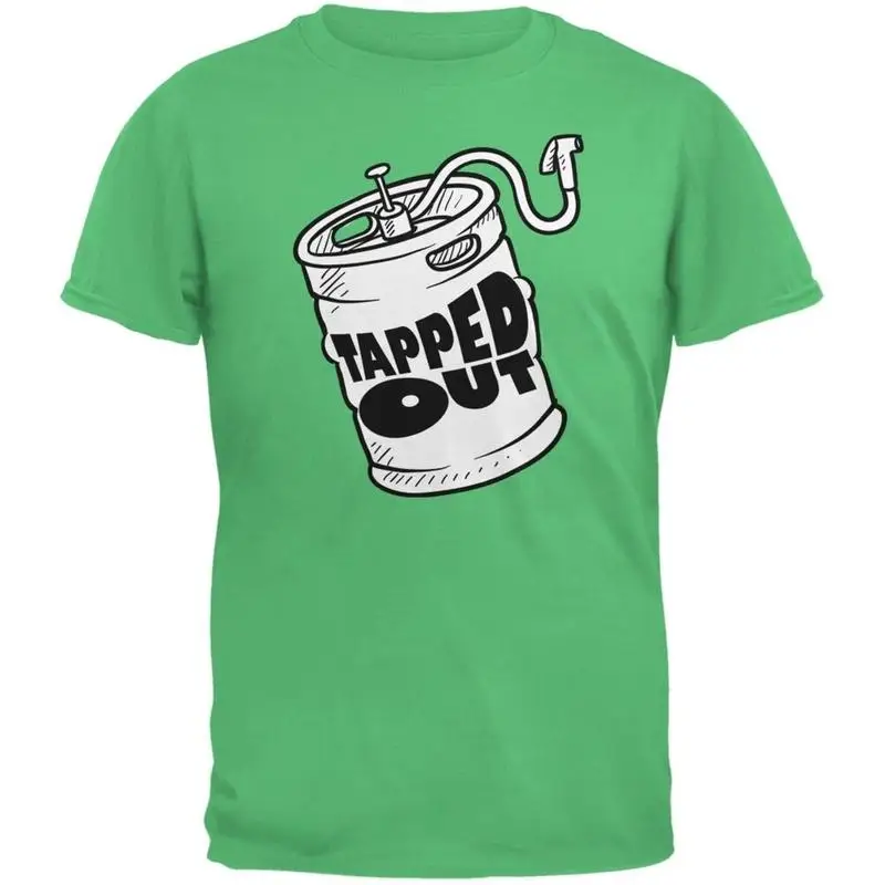

Ирландская зеленая футболка для взрослых Tapped Out