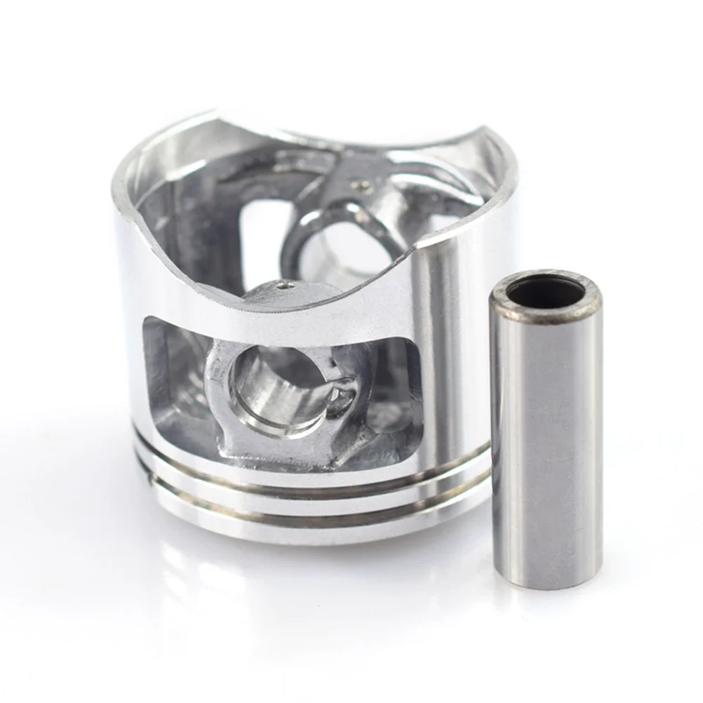4Pcs Chainsaw Piston Ring Pin Set 5800 Type Silver Sturdy Tool Multiple Jobs Durable Easy Carry Use Chainsaw Piston