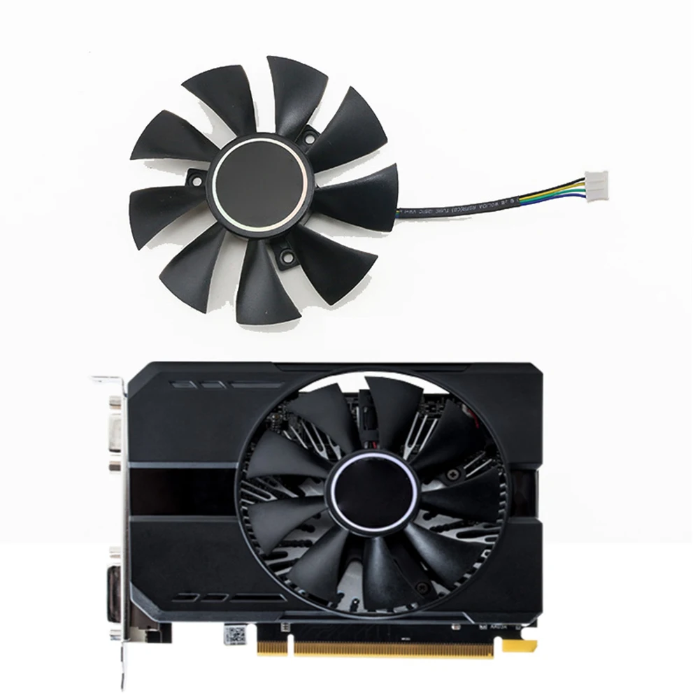 

For DATALAND R7 240 350 360 D3 Graphics Card Cooling Fan GA91A2H 2Pin 4Pin 87mm