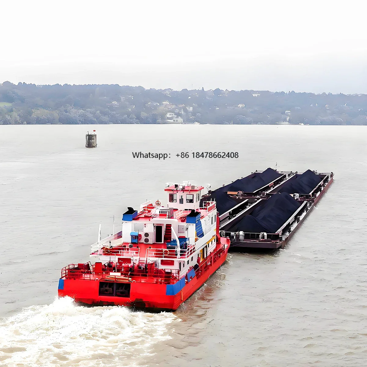

Heavy-duty steel transport barges with a capacity of 15t-600 tons for river and coastal logistics