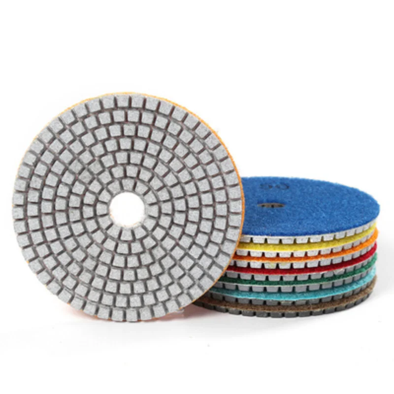 1PC tampone per lucidatura diamantata 3/4 "disco abrasivo per levigatura flessibile piastrella diamantata asciutta bagnata lucidatrice per lucidatura in granito di marmo