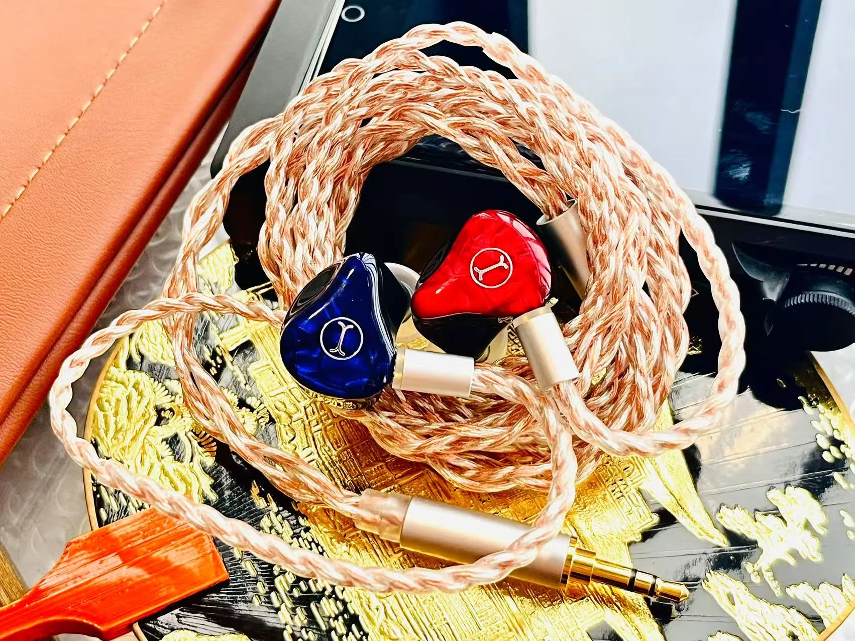 DARUMA AUDIO Vento Conductor Daria 10mm Dynamic Driver سماعات أذن سلكية متوازنة HiFi