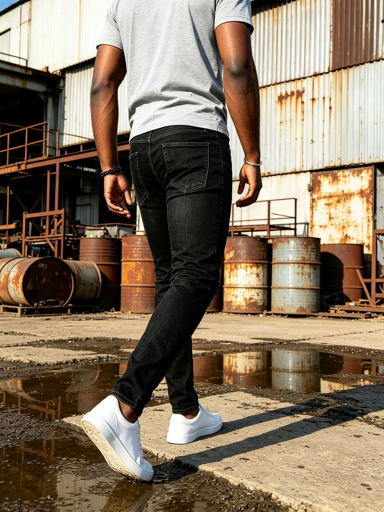 Modern Y2K Trendy American Street Oversized Skate Denim Jeans Firm Reinforced Stitching Outdoor Hip Hop Daily Wear, Romantic Hol