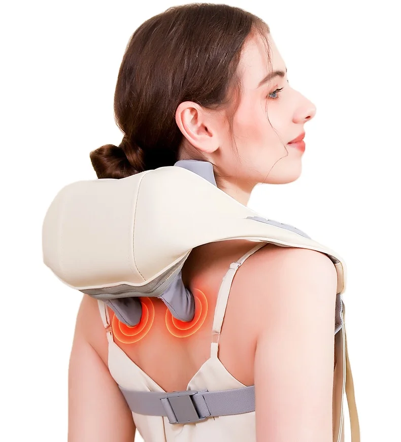 

Neck Massager Relax Back Shoulder Foot Leg Muscle Pain Relief Portable Neck Massager for Home Use