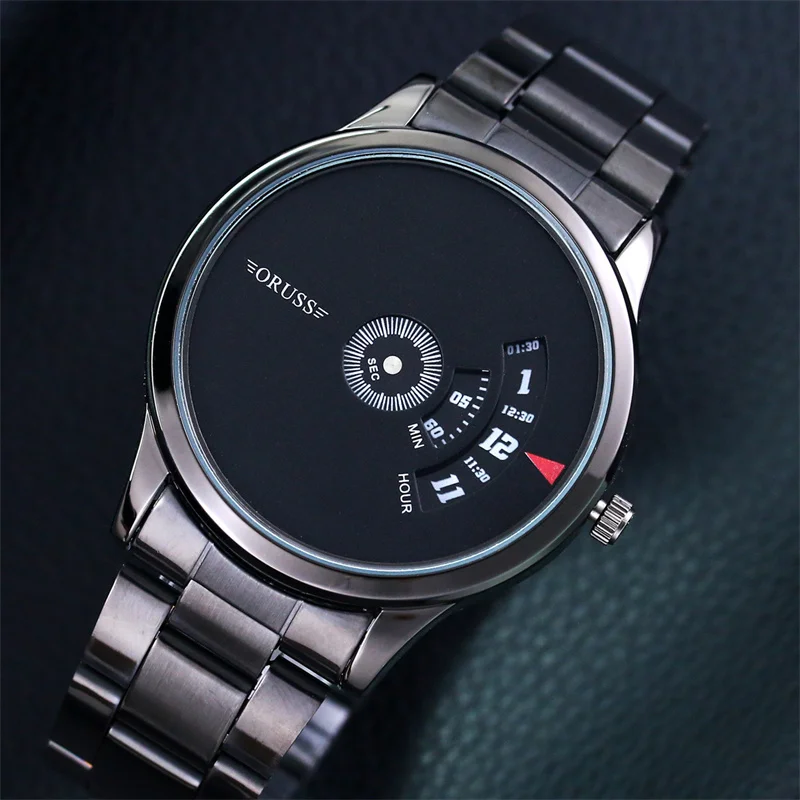 Automatic Movement Watch Men\'s Net With Authentic Waterproof Brand Steel Watch Black Technology Watch