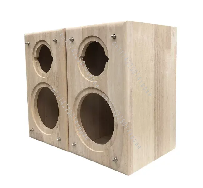 Solid Wood Board Material Is Suitable For Car Audio, Customizable Audio Outdoor Improved Speaker Shell, 4-8 Inch Speaker Shell