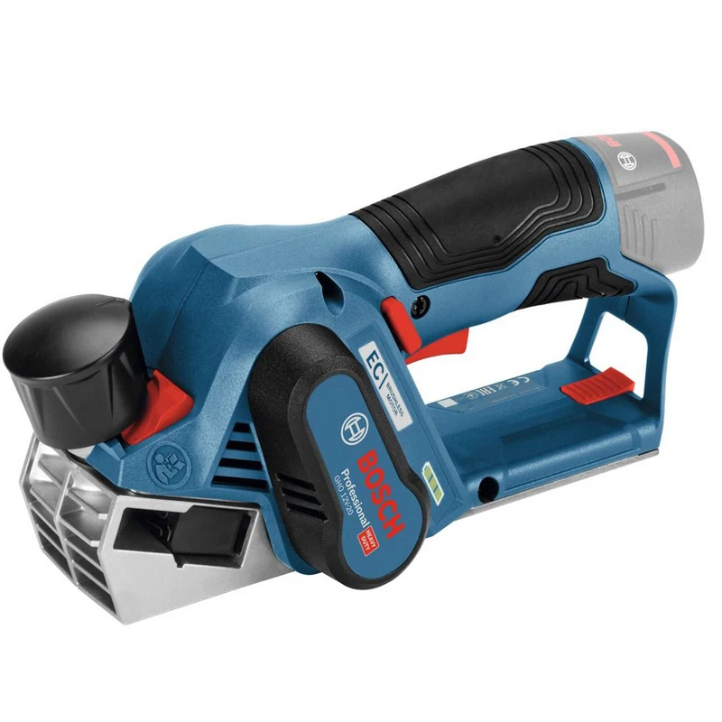 BOSCH GHO 12V-20 Professional Cordless Brushless Planer Small-Scale Household DIY Multifunctional Electric Planer Power Tool