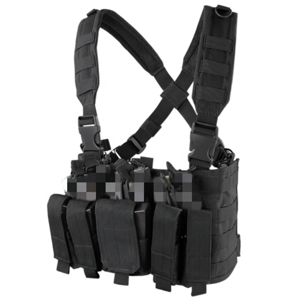 Large Capacity Tactical Gear Chest Rig Bags For Men Tactical Vest Backpack Garment Bag Chaleco Tactico Camouflage