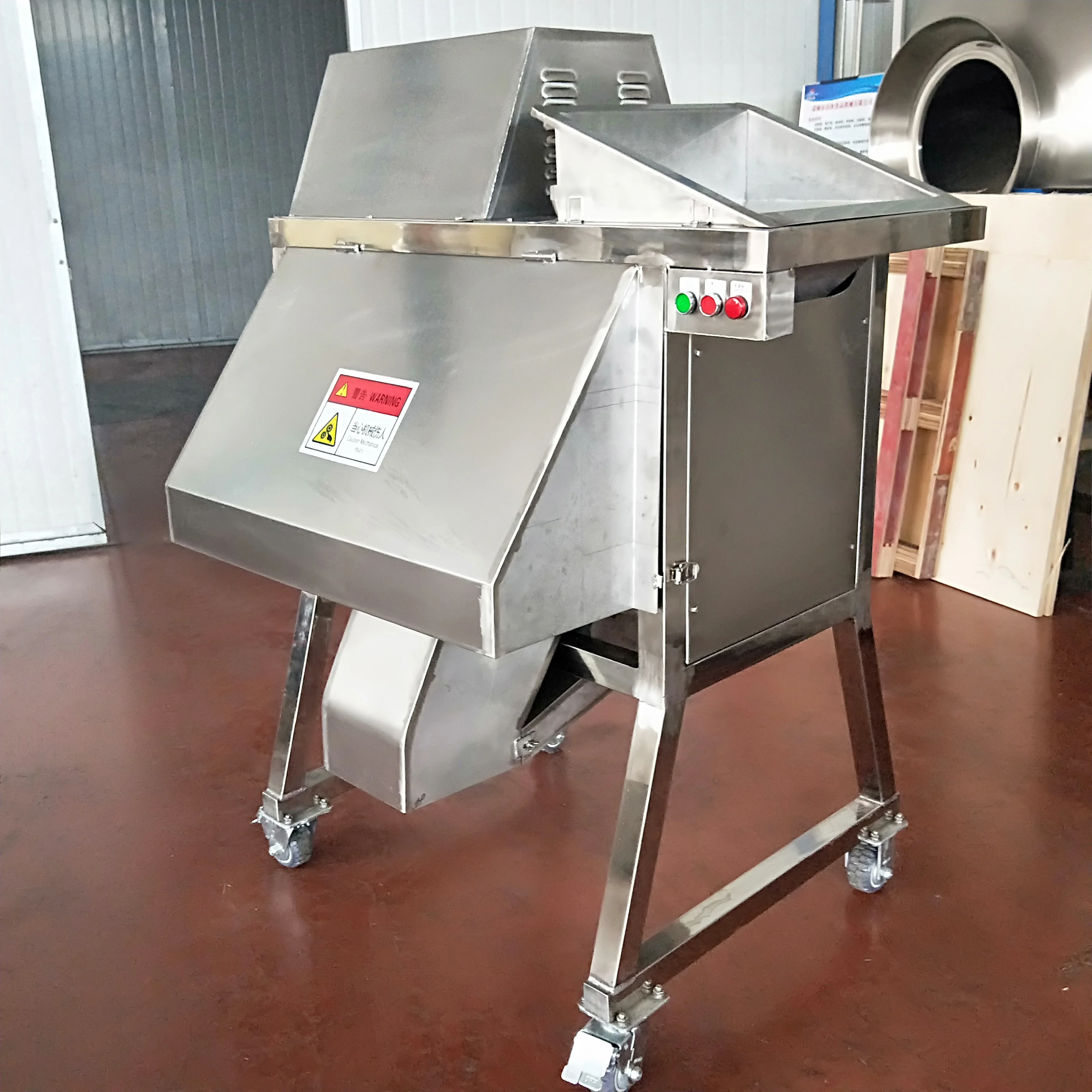High Quality Electric Vegetable Slicer Cutter Shredding Machine for Dice Cucumber Vegetable Cutting Machine