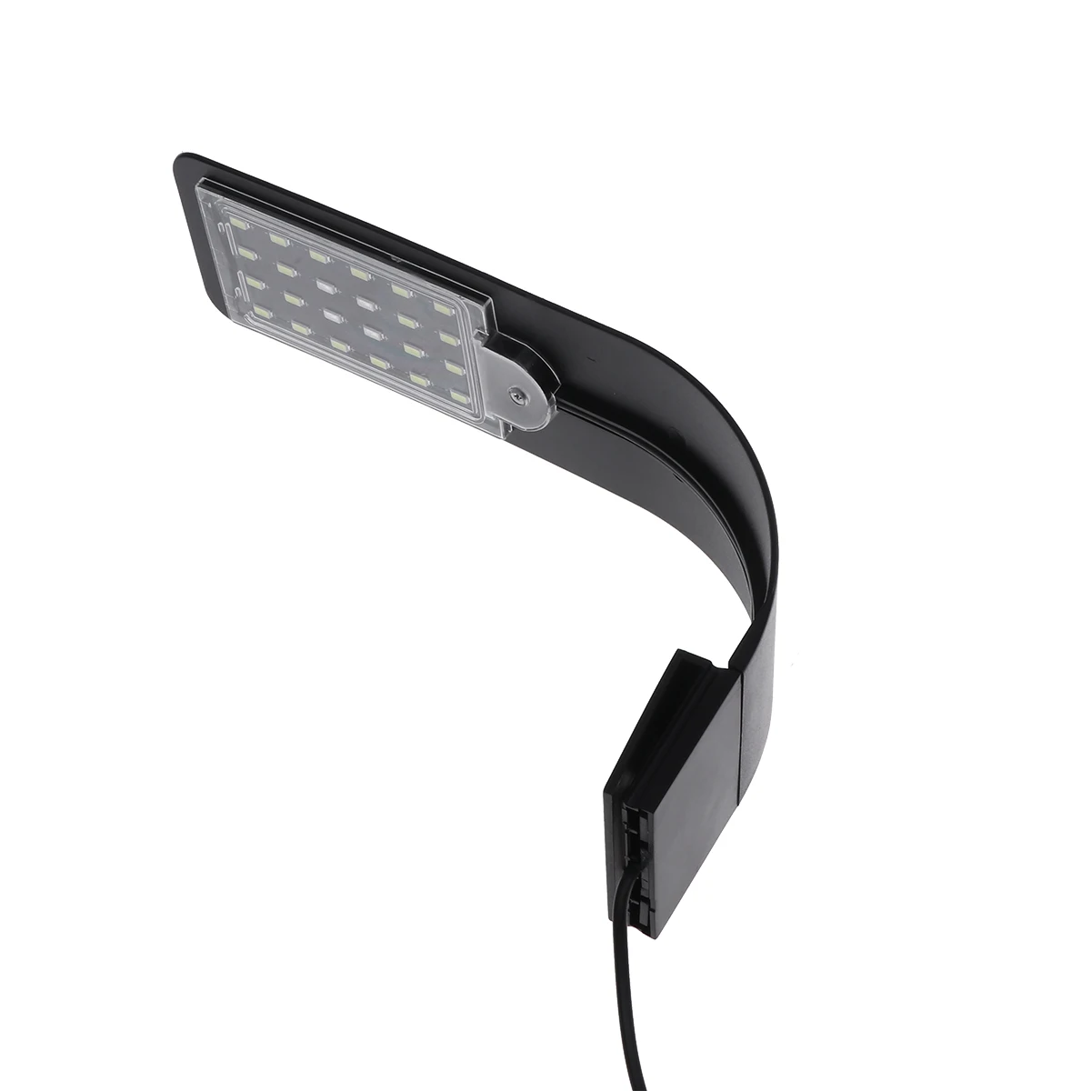 

LED Aquarium Light X5 Ultra Thin LED Aquarium Light Flexible Head Fish Tank Lamp Waterproof Clip-on Lamp - EU Plug (Blue White L