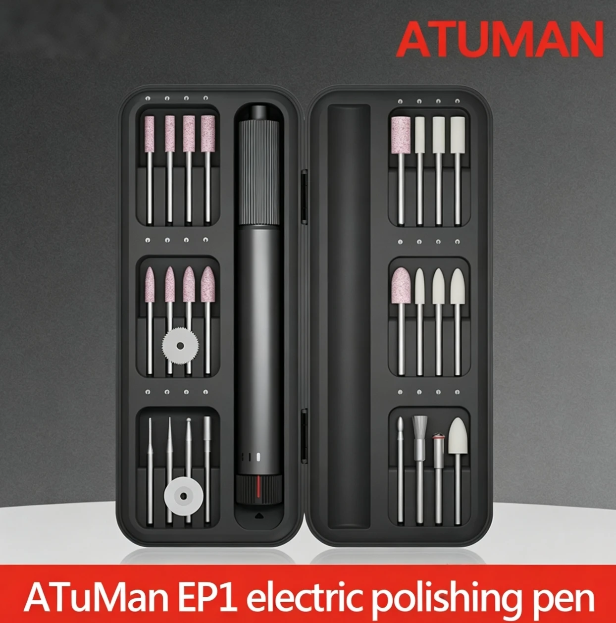 DUKA ATuMan Mini Drill Electric Carving Pen Variable Speed Rotary Tools Kit Engraver Pen for Grinding Polishing Angle Grinder