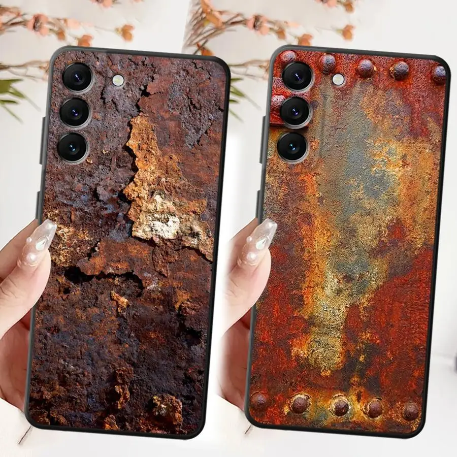 Case for Samsung Galaxy A41 A22 A52 A25 A71 A23 A53 A24 A55 A26 A72 A36 A32 A51 A73 A35 Black Soft Phone Cover Design A Pattern