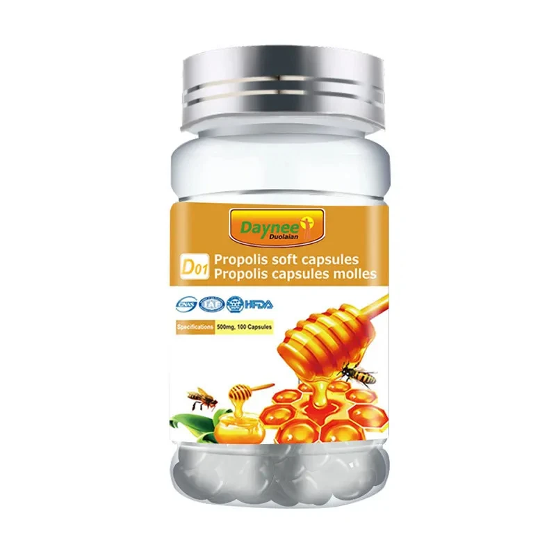 Puur Natuurlijke Propolis Zachte Capsule, Energie Aanvullen, Je Versterken, Voedingssupplement