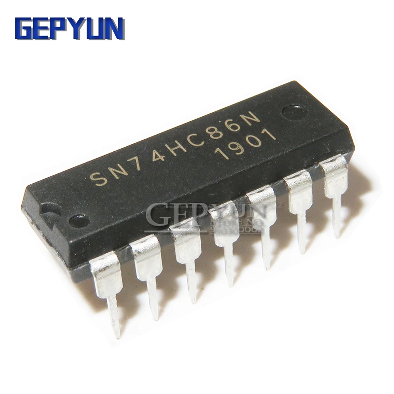 10PCS SN74HC86N DIP-14 SN74HC86 DIP14 DIP 74HC86N 74HC86 Gepyun