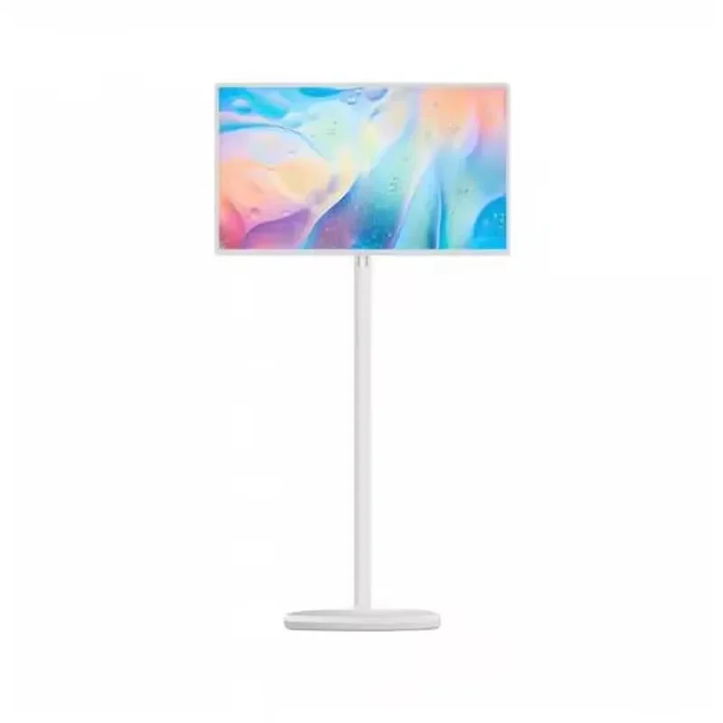 27 Inch Portable Android TV Rollable LED Display HD Touch Screen Smart Television For Home Office Gaming Indoor Entertainment