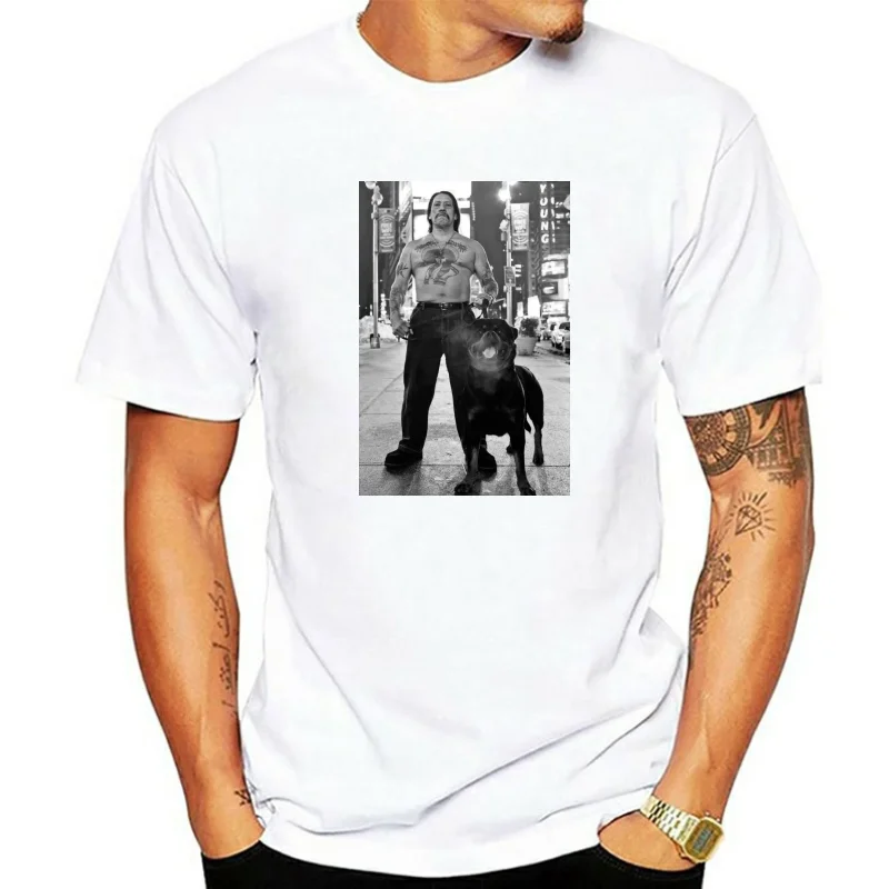 T-shirt Casual Man Tees T-shirt Danny Trejo Machete Rodriguez From Dusk Till Dawn S / M / L / Xl coat clothes tops