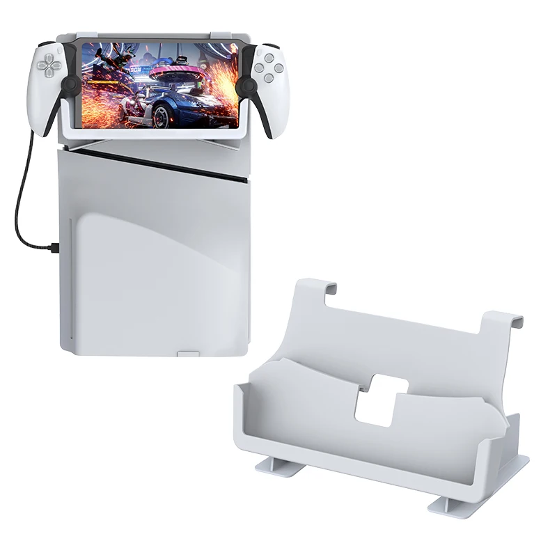 

For PS5 Portal Handheld Desktop Organizer Portal Handheld Side Hanging for PS5/PS5 Slim Simple Display Stand