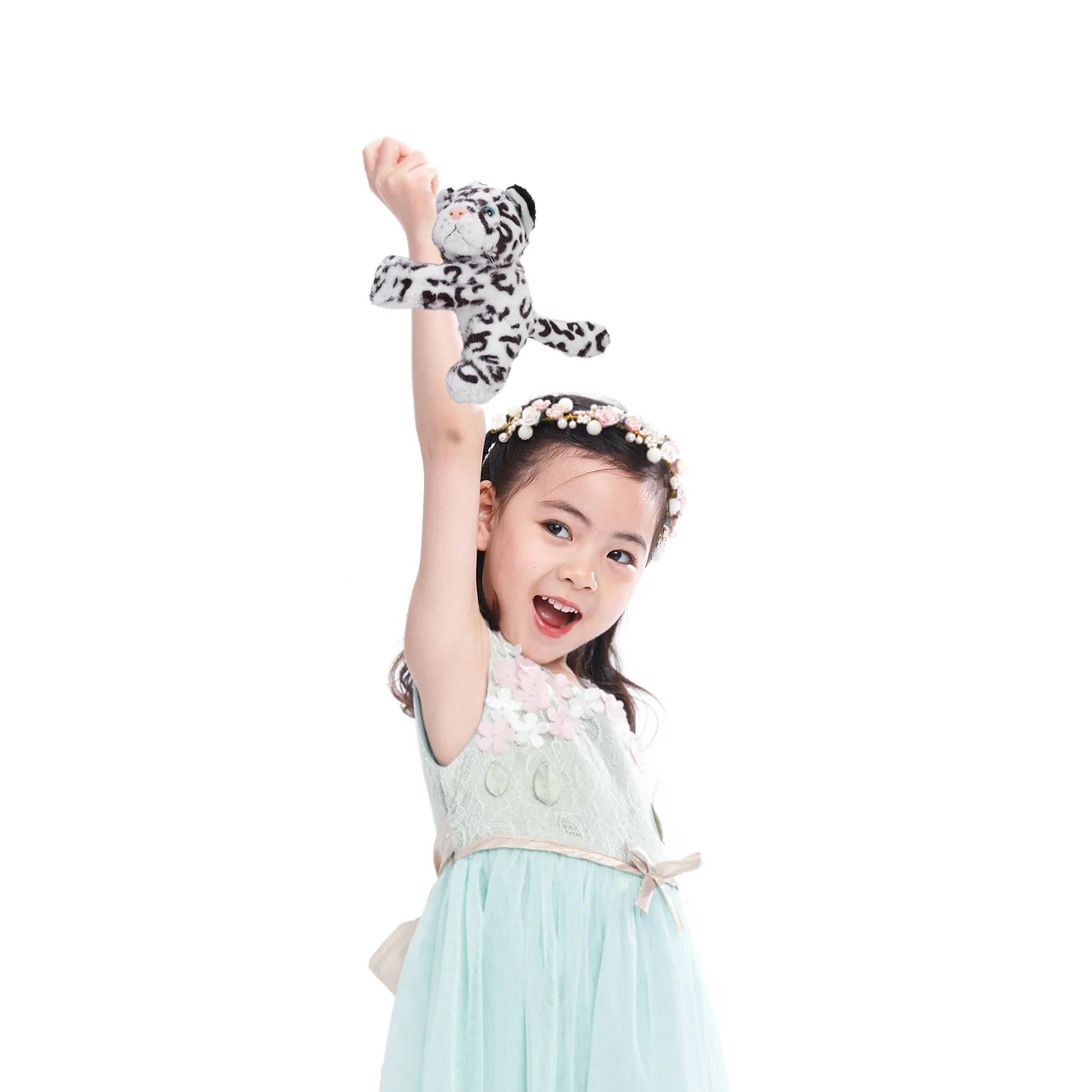 أنيق سنو ليوبارد البوب سوار المفاجئة العصابات بارد الأساور للأطفال الشباب حزب تفضل مهرجان الملحقات