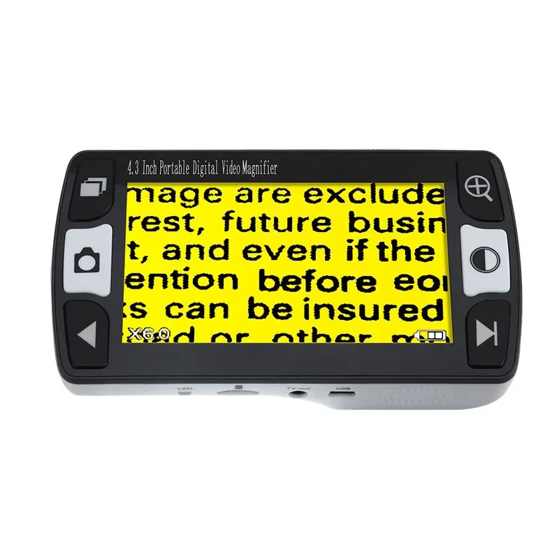 4.3 Inch HD video out Portable Handheld Electronic loupe for Low Vision