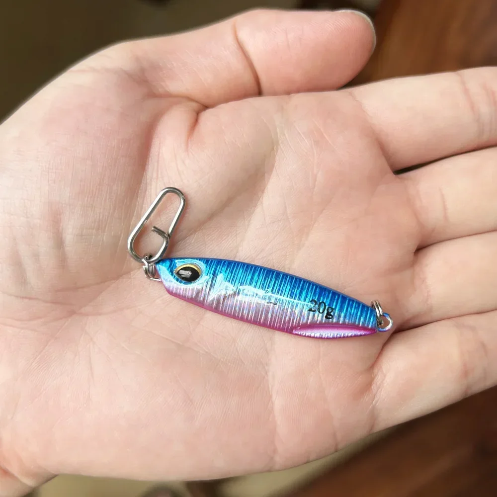 DNDYUJU 50pcs Fishing Snap Stainless Steel Bent Head Oval Split Rings Fishing Accessories Connector Pin Fishhook Lure Tackle
