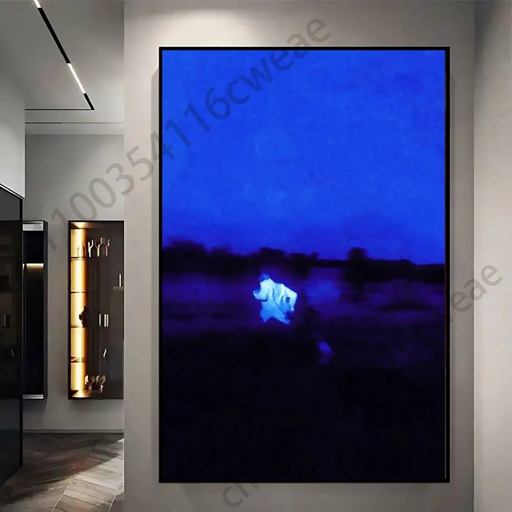 D-Daniel Caesar Poster Self-adhesive Art Waterproof Paper Sticker Coffee House Bar Room Wall Decor