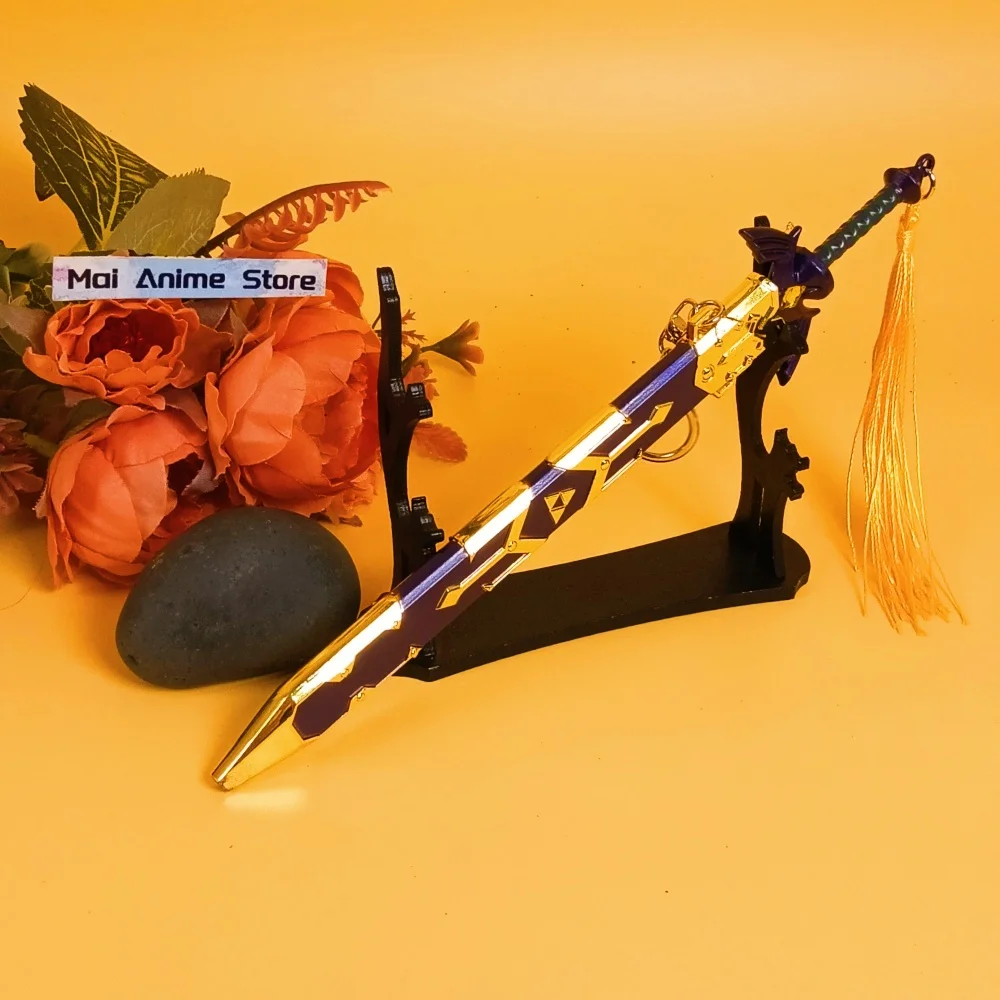 8.6 polegada zelda katana zelda sabre original anime cosplay prop ninja faca lâmina espada de metal real japonês katana unsharp brinquedo presente