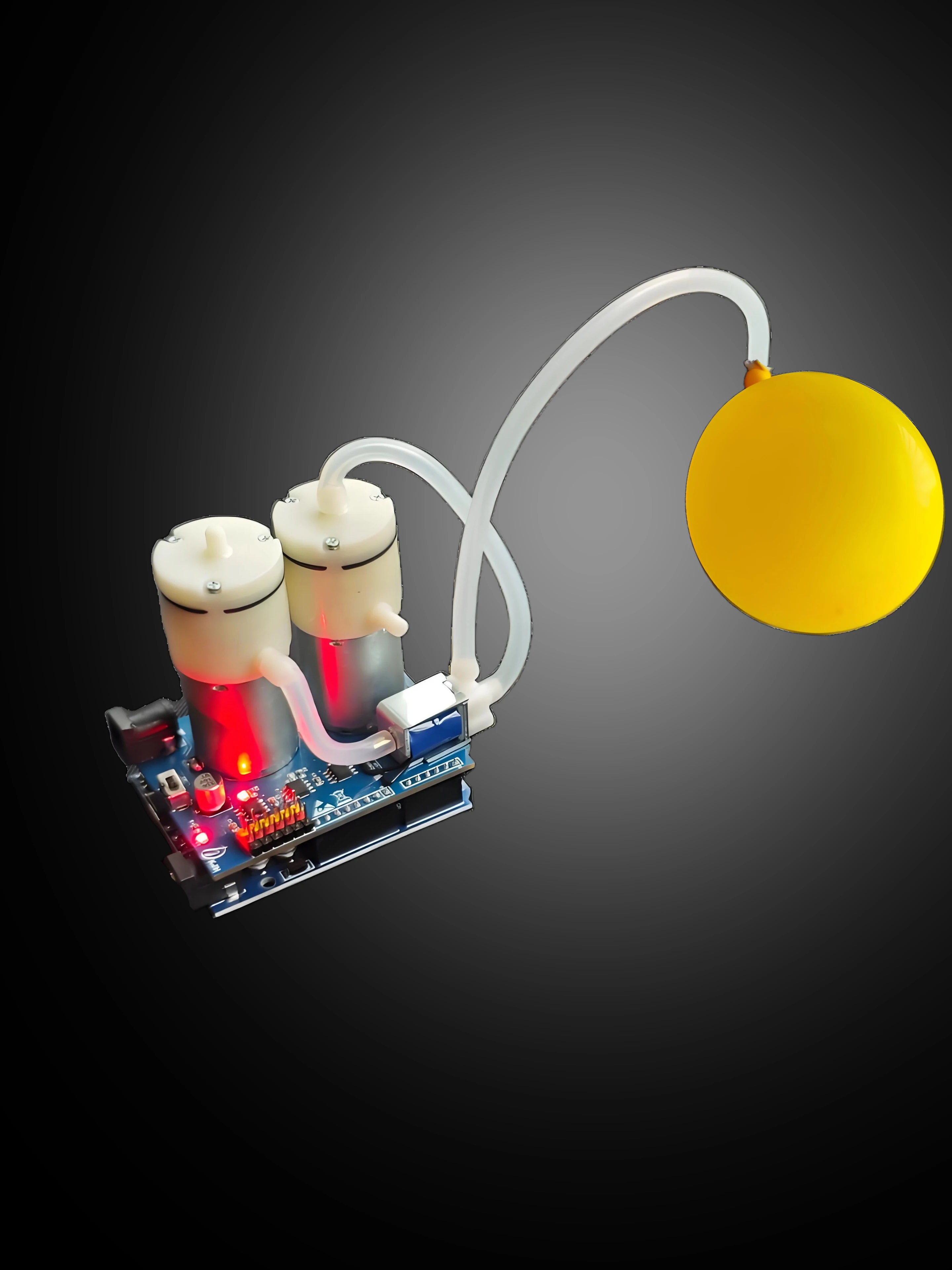 Support arduino expansion vacuum pump solenoid valve drive multi-function suction simulation breathing vacuum disc