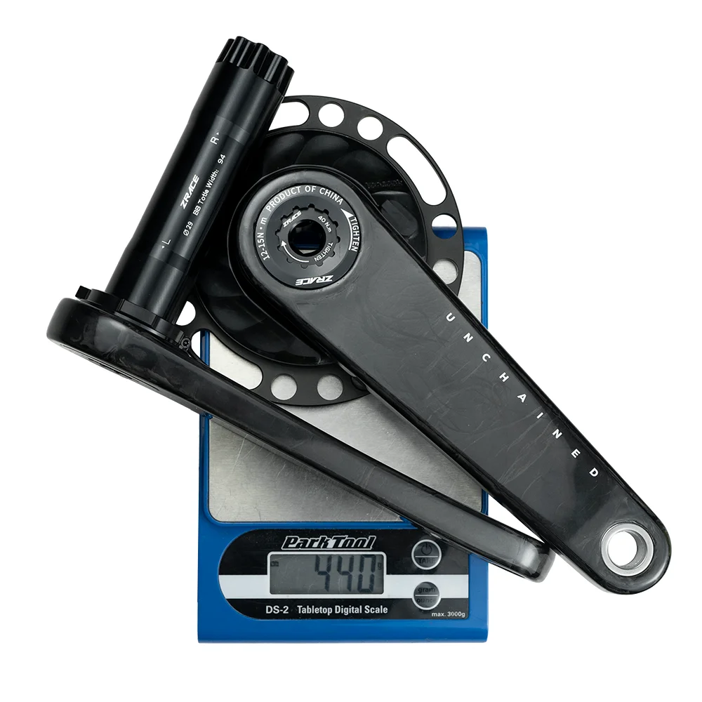 ZRACE UNCHINED Power Meter Crank Carbon Fiber Road Race DUB - Image 4