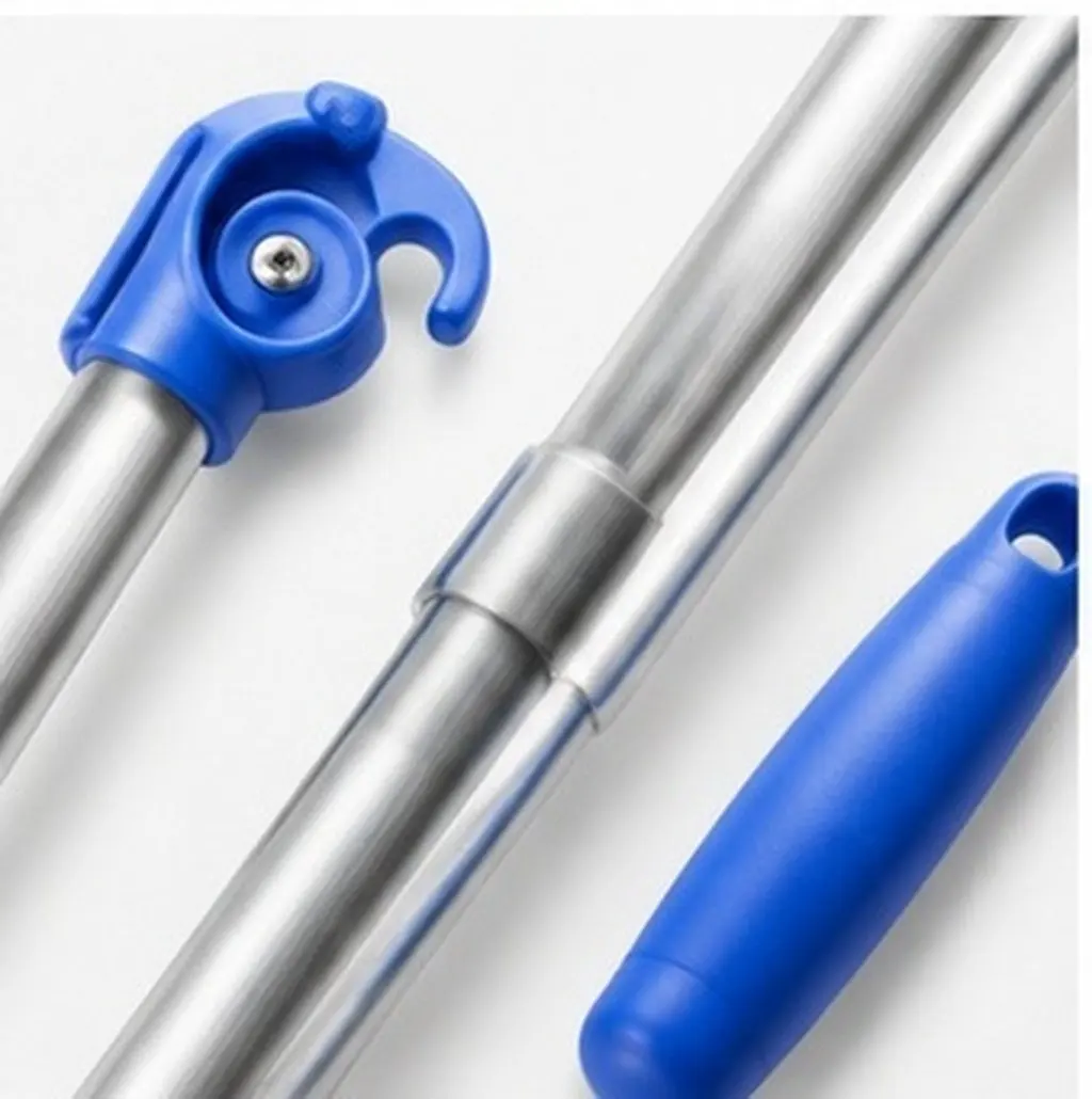 Window Opener Pole 6-Section Telescoping Rod Extendable Metal Assist Stick for Loft Hatch Window Opening Tool