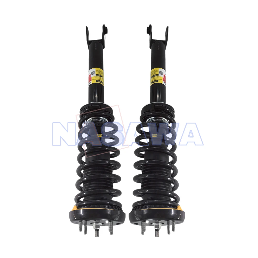 Pair For Jaguar XF RWD 2009-2015 Front Shock Asorbers Struts Assys w/o Electric C2Z5526  C2Z5527 T2H1677