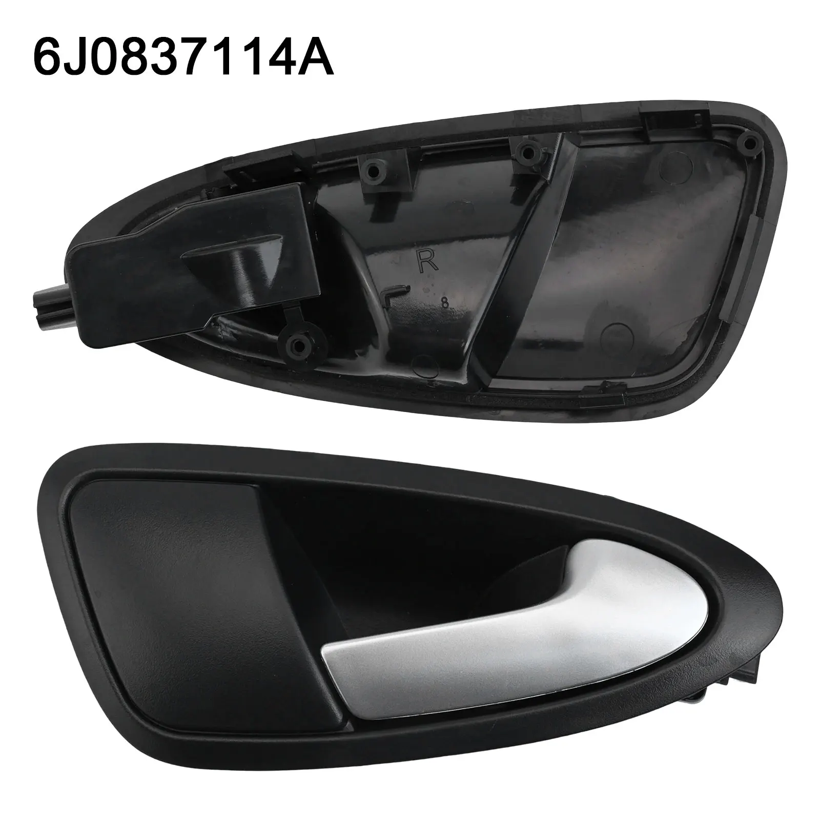 Car Accessories Interior Door Handle Seamless Integration Crafted From ABS Right Side Placement Specifically For 2009-2017