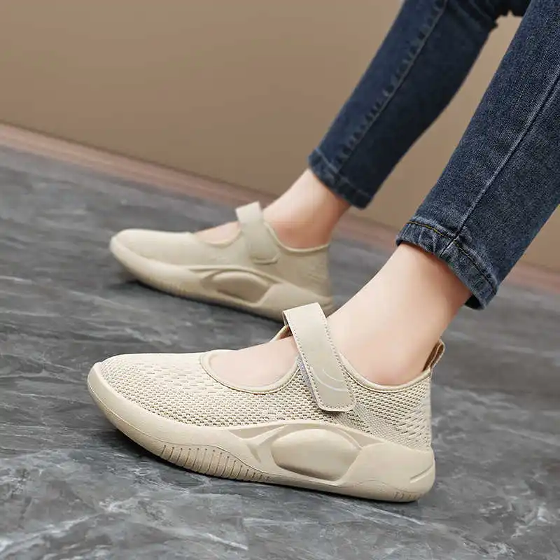 Increases Height Ete Women's High Heel Shoes White Platform Tennis Woman Summer Platform Shoes Sneakers Sports Team School view 3
