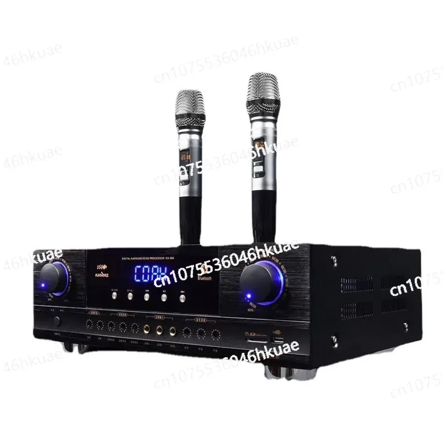 

Home Conference Karaoke System With 8 Ohm Impedance And Microphone Chqiao CH009 High-Power Professional KTV Amplifier