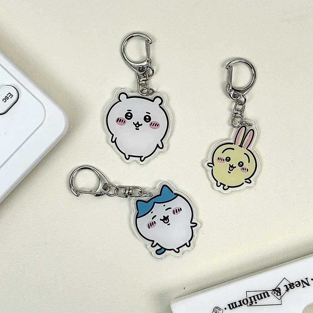 قلم رصاص أكريليك شعبي من Miniso حقيبة أقلام رصاص لطيفة على شكل رسوم كرتونية يابانية قلم رصاص صغير سلسلة مفاتيح للطلاب ديكور معلق