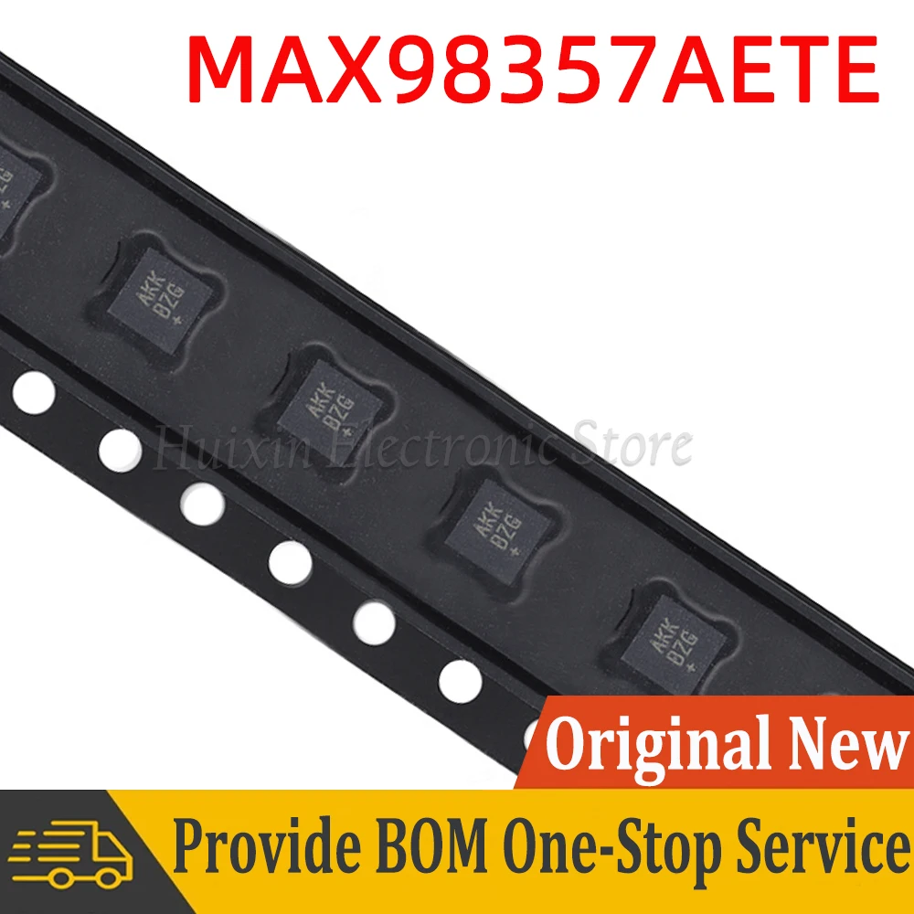 

5pcs MAX98357 MAX98357AETE+T TQFN-16-EP Chip IC SMD