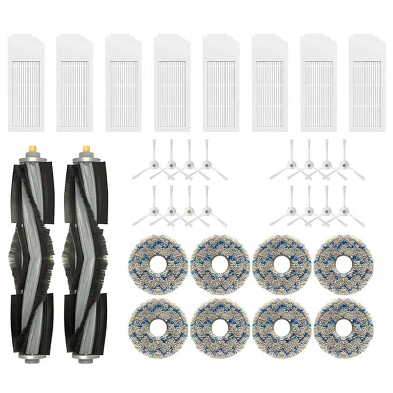 

Для Ecovacs Deebot X1 OMNI T10 TURBO пылесос робот фильтр боковая щетка ткань для чистки аксессуар пылевая швабра Pad