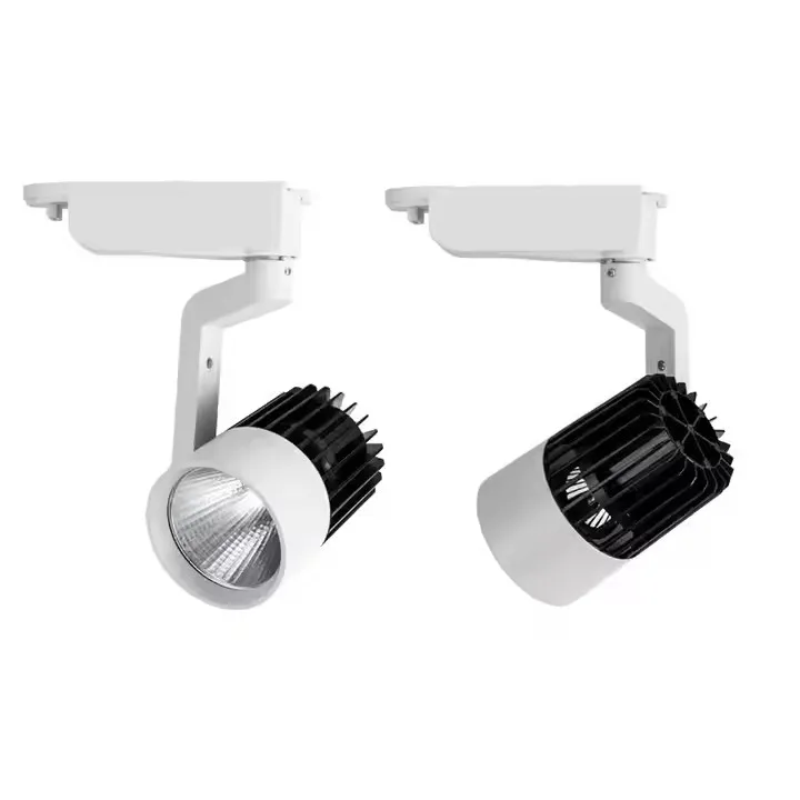 Modern COB LED Track Light Surface Mounted 12W 20W Track Rail Lamp For Clothing Store Home Interior Lighting