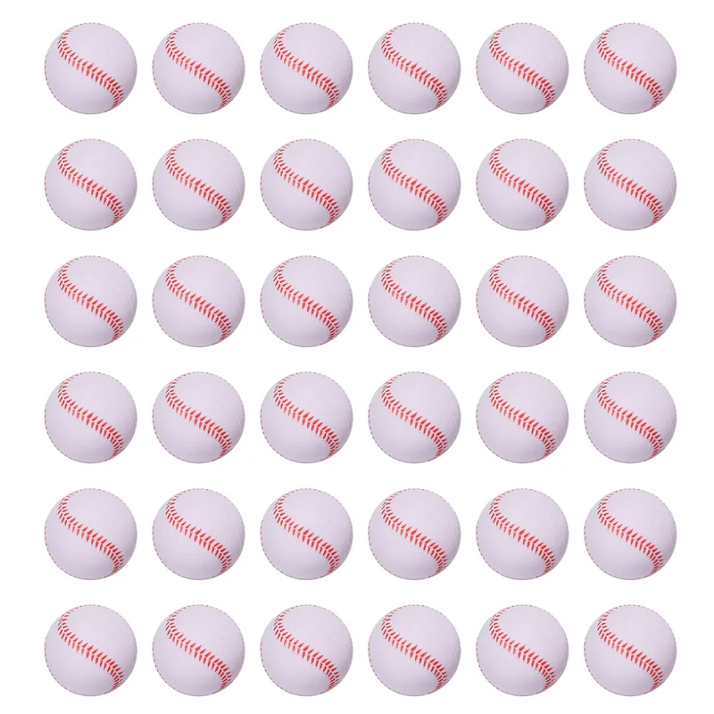 

36Pack Baseball Foam Softball 9Inch Adult Youth Training Sporting Batting Ball For Game Pitching Catching Training