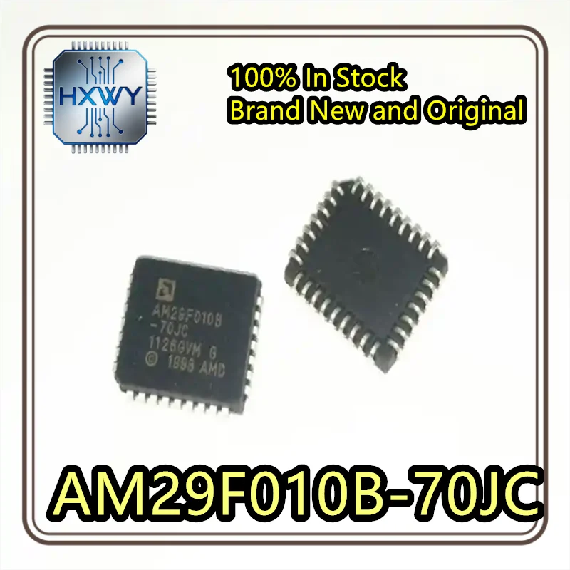 (3/10 pcs) AM29F010B-70JC   Package PLCC32   Electronics Programmable Logic Devices   Brand new original   Stock running low