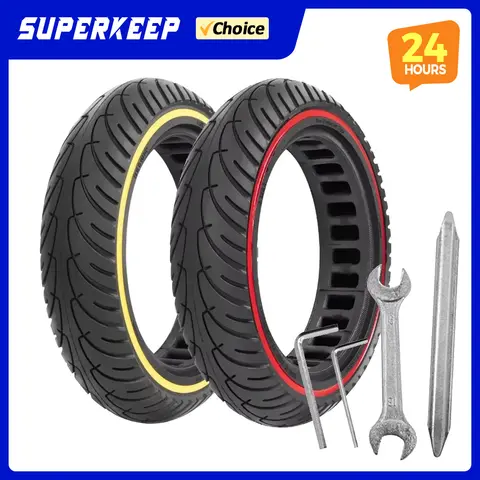 8.5 Inch Honeycomb Tyre Soild Tires For Xiaomi M365 1S Pro Electric Scooter Anti-Explosion Shock Absorber Damping Spare Wheels