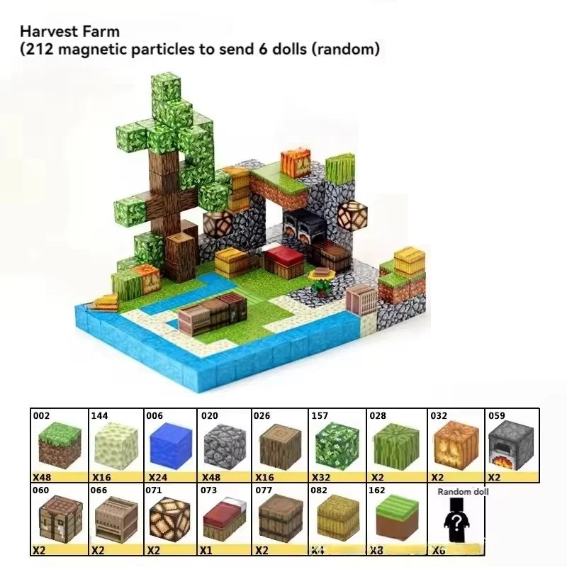 212pcs without box