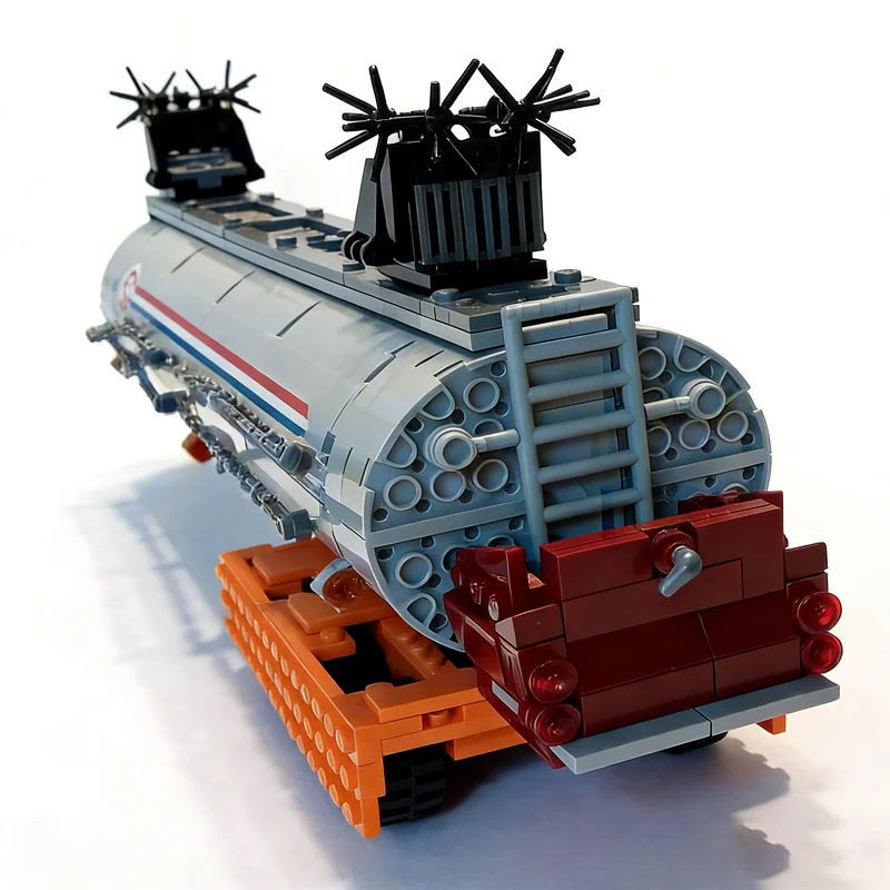 486pcs MOC Road Warrior Mad Max Tanker Cars Model Building Blocks Construction Christmas Gift Toys DIY Creative Idea Education view 3