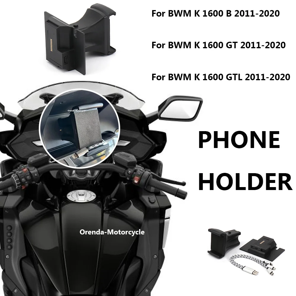 for-bmw-k1600gtl-k1600b-k-1600-b-gt-gtl-2011-2020-gps-phone-navigation-bracket-usb-charger-holder-mount-stand-new-motorcycle