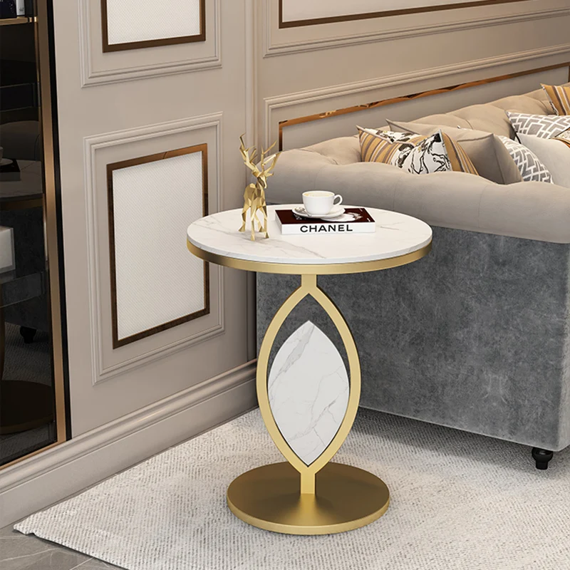 White Marble Coffee Tables Base Modern Design Makeup Dressing Bedside Coffee Table Side Hall Tea Table Basse Dining Tables