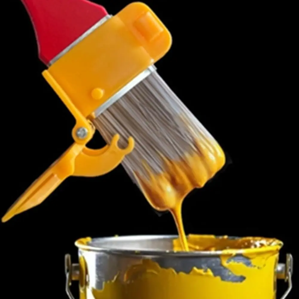 Multifunctional Edge Paint Brush 1 Pcs Paint Edger Edging Tool Professional Brush with Wood Handle for Home Wall Ceiling