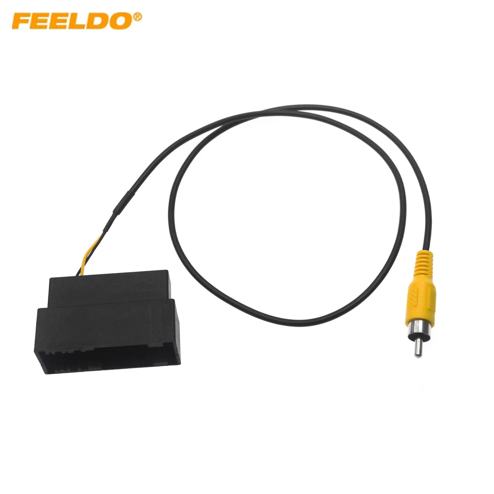 5PcsCar Parking Rear Camera Female 54-Pin Video Plug Converter RCA Cable For Ford Mustang