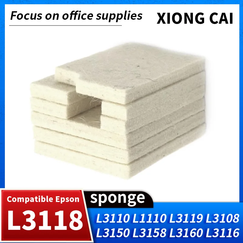 1830528 1749772 Maintenance Box Sponge waste ink pad for EPSON L3100 L3101 L3110 L3115 L3116 L3150 L3151 L3156 L3158 L3160 L3165